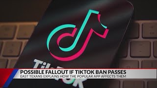 Local content creators react to looming TikTok ban in effect