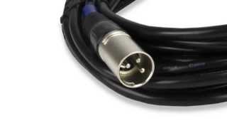 Chauvet DMX Cable - 25-foot Male-to-Female 3-Pin Cable | DMX3P25FT