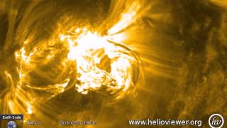 SOLAR FLARE M6.4 AR1936 (2013-12-31 20:28:35 - 2013-12-31 23:27:59 UTC)