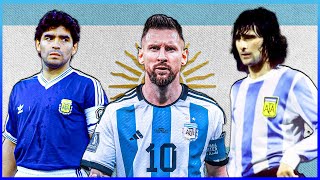 Las SEIS FINALES de ARGENTINA EN EL MUNDIAL ⚽🏆