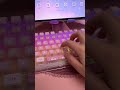 pretty keyboard unboxing 😍✨ ipad accessories digital planner samsung galaxy tab s9 asmr typing