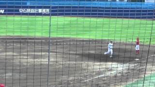 池ノ内亮介 佐藤祥万 6回裏 20150724 広島カープ 二軍