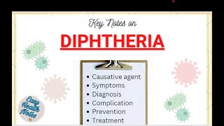 Diphtheria- Causes, Symptoms, Complications, Prevention, Treatment & Control