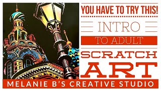 ADULT SCRATCH ART?! - Introduction, Tutorial & Tips for Scratch Art - Designs, Books, Kits & Tools
