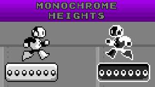 Monochrome Heights - Showcase of Items and Platform Types