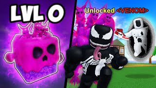 i Unlocked the VENOM FRUIT and Fought THE SPOT in Blox Fruits..