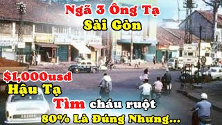 Hậu Tạ 1 Ngàn Đô La Tìm Cháu Ruột Mất Liên Lạc Năm 80 Ở Ngã 3 Ông Tạ Sài Gòn. Xóm Di Cư Người Bắc 54