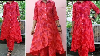 Trending Co ord set design cutting and stitching very easy way | Co ords dress making