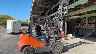 Lot 4.  Doosan Ride on Forklift Truck Model: G25E-5-Pro5