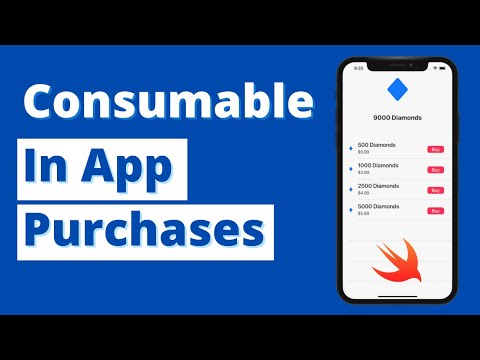 In-App Purchases (Consumables) Tutorial – Swift 5, Xcode 12, 2020 iOS Development