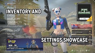 Warface - Inventory and Settings Showcase!