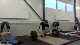 Hang power clean (Erki Leppik 29.03.2012) - 145 kg