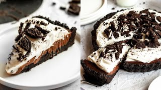 Oreo tart recipe | No bake chocolate tart