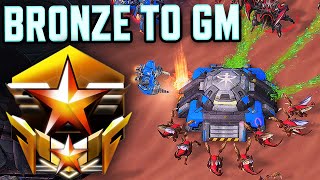 StarCraft 2 Bronze to GM 2025 - Random (Terran, Zerg \u0026 Protoss Day 2)