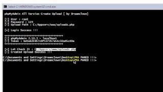 phpMyAdmin Create Upload Form [Perl Script]