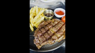 ASMR MUKBANG| THE UPPER DECK | 東涌美食| 牛扒 |RESTAURANT IN TUNG CHUNG |#shorts |EATING SOUNDS|먹방