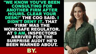 Fired for 'Moonlighting,' I Triggered a WorkSafe Raid 📋 #CorporateRevenge