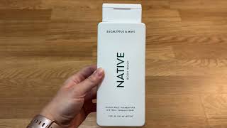 Honest Review of the Native Body Wash