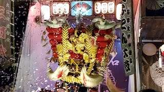 見せるは一番…！　令和４年１０月８日　石津太神社秋祭り　石津川向ふとん太鼓　宮入