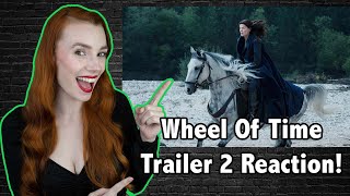 Wheel of Time SECOND Trailer Reaction!!