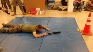 Taser Training - Close Side Shot