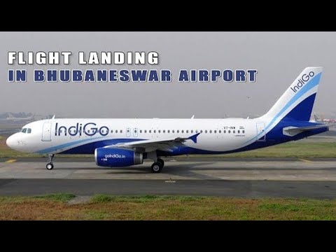 Flight Landing In Bhubaneswar Airport ️ - YouTube