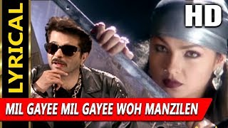 Mil Gayee Mil Gayee Woh Manzilen With Lyrics | Alka Yagnik, Kumar Sanu | Kabhi Na Kabhi 1998 Songs