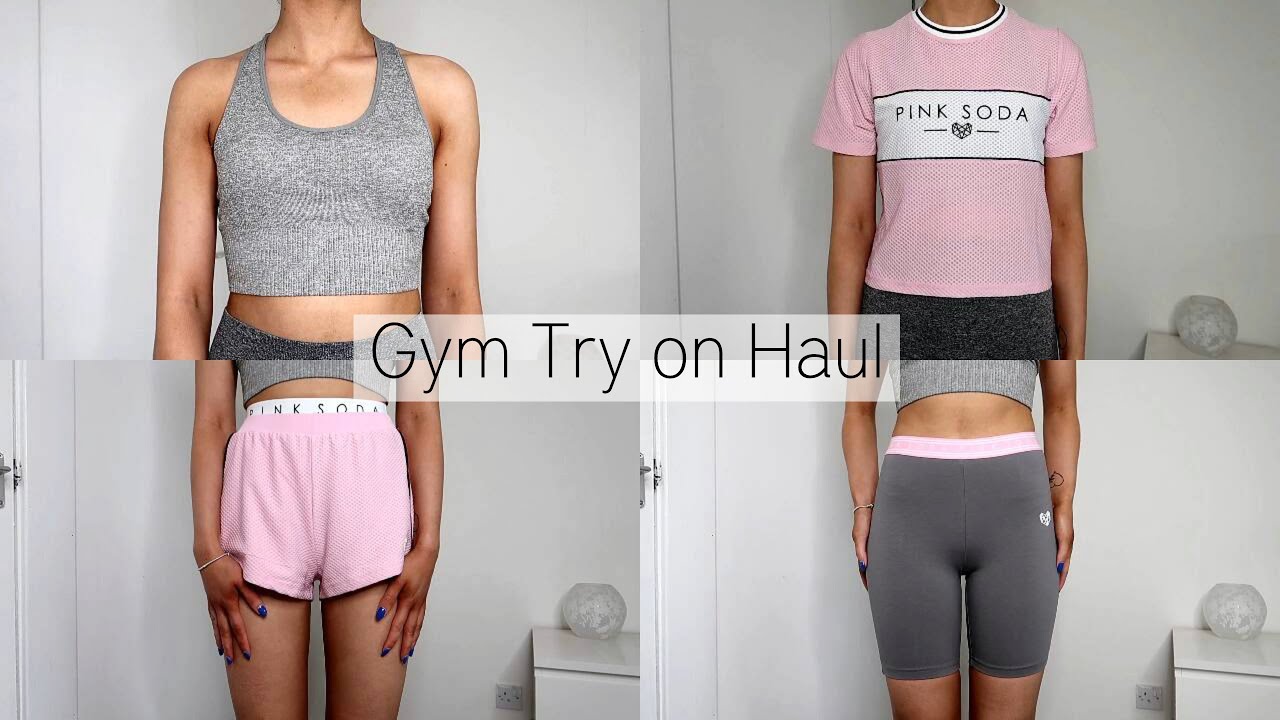 Gym Try On Haul ♡ B_ND, Pink Soda Sport, Primark & USA Pro - YouTube