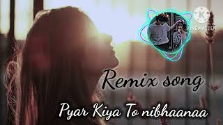 'Pyar Kiya To Nibhana' Full 'VIDEO Song - Major Saab | Ajay Devgn, Sonali Bendre remix song new 2023