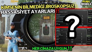 HER MERMİYİ HS ATAN EFSANE HASSASİYET AYARI❗JİROSKOPSUZ EN İYİSİ OLACAKSINIZ!🤯| PUBG MOBİLE