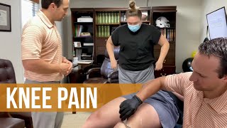Best Knee Pain Treatment For Our New Chiropractic Assistant