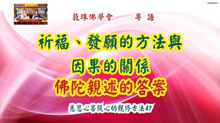 祈福、發願的方法與因果的關係 - 佛陀親述的答案 (粵語中文字幕) - 慈悲心與菩提心的觀修方法47  啤嗎哈尊金剛上師 敦珠佛學會