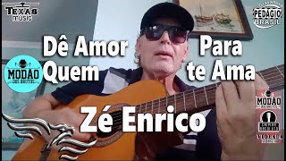 Dê Amor Pra Quem Te Ama - ZÉ ENRICO (100% Acústico Escritório)