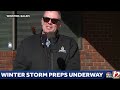 winston salem discussing winter storm preps for this week