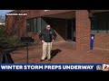 winston salem discussing winter storm preps for this week