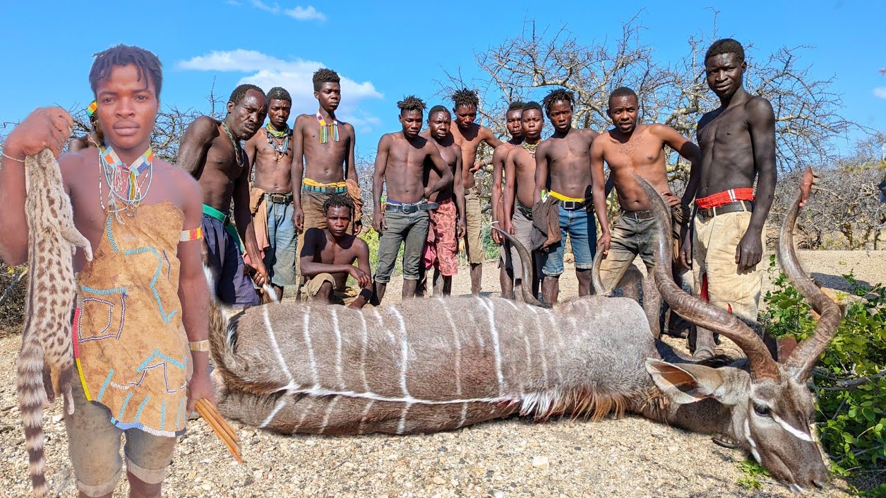 Discover The Hadzabe Tribe African Hunters Made It Again Youtube