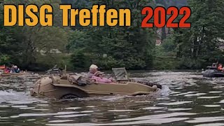 DISG Treffen Lohr am Main 2022. Schwimmwagen 166 Kübel 82