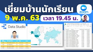 การทำแผนที่เยี่ยมบ้านนักเรียนด้วย Data Studio