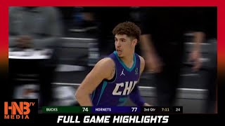Milwaukee Bucks vs Charlotte Hornets 1.30.21 | Full Highlights