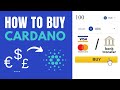 How to buy Cardano (ADA) ✅ Step-by-Step Tutorial