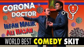 Irfan Malik \u0026 Ali Hasan I Corona Doctor Mr Peter From Los Angeles I Best Comedy Skit