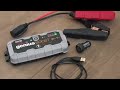 כיצד להתניע סוללה לרכב noco genius boost gb30 ultrasafe lithium jump starter