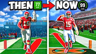 Scoring a 99 Yard Touchdown with PATRICK MAHOMES on EVERY Madden!