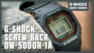 Unboxing The New Casio G Shock DW-5000R-1A