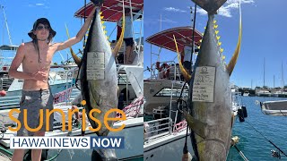 Hawaii man reels in 207-pound ahi off Kailua-Kona