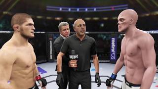 Khabib vs. Alien (EA Sports UFC 2) - Champion Fight ☝️🦅