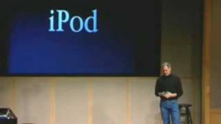 Lançamento do iPod em 2001