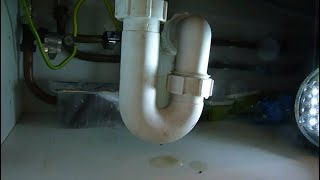 How to fix a leak under your sink