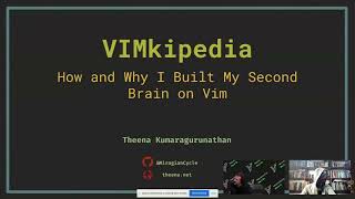 VIMKipedia: Or How I Built My Second Brain Using Vim