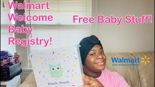 Walmart Baby Registry Box Unboxing 2022! (Free Baby Stuff)￼